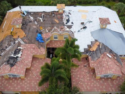 Damaged Roof Replacement