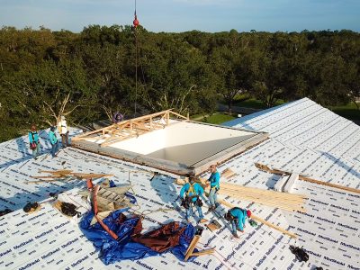 Professional New Roof Installation Project